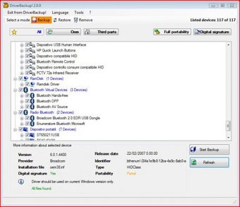 Imagen 0 para DriverBackup!