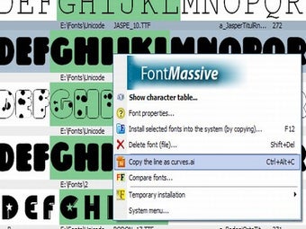 Image 0 for FontMassive