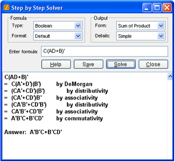 Image 0 for Logic Minimizer