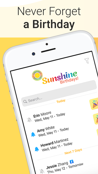 Image 0 for Sunshine Birthdays