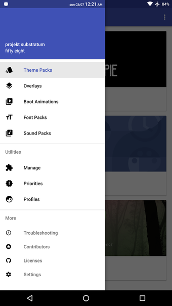 Image 0 for substratum theme engine