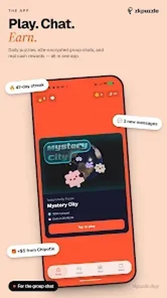 Image 0 for ZKPuzzle: Play Chat Earn