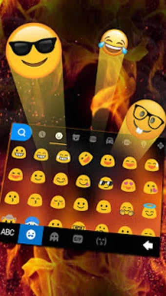 Image 1 for Burning Fire Keyboard The…