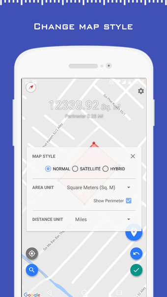 Imagen 3 para Distance & Area Measure