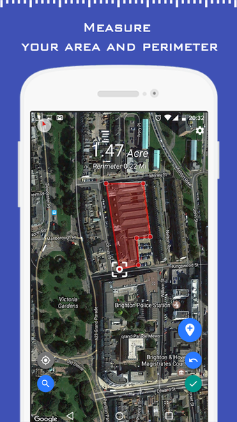 Imagen 2 para Distance & Area Measure