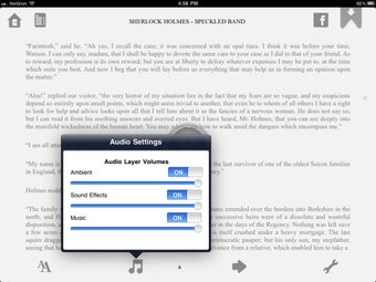 Image 0 for Booktrack Reader