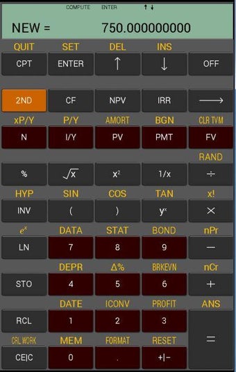 Imagen 0 para Ba Financial Calculator p…