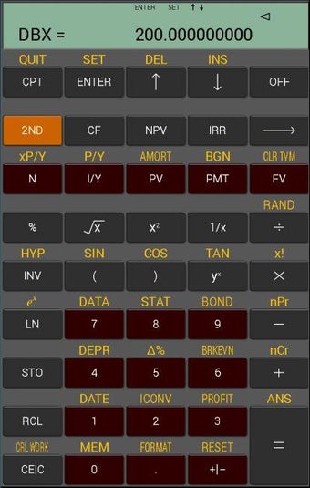 Imagen 1 para Ba Financial Calculator p…