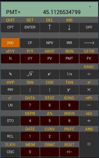Imagen 2 para Ba Financial Calculator p…