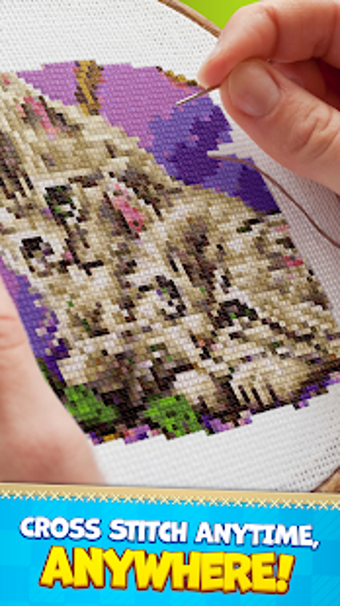 Image 1 for CROSS-STITCH: COLORING BO…