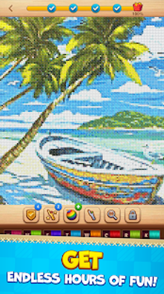 Imagen 3 para CROSS-STITCH: COLORING BO…
