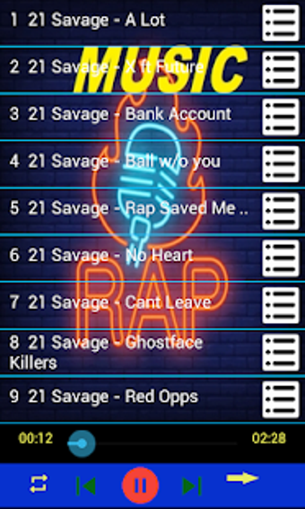 Imagen 0 para 21 Savage music offline b…