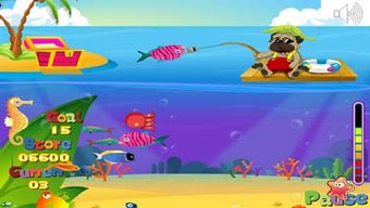 Imagen 2 para Cat Go Fishing for Window…