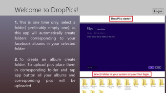 Image 1 for DropPics Free for Windows…