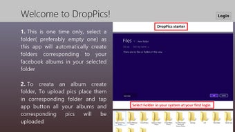Imagen 1 para DropPics Free for Windows…