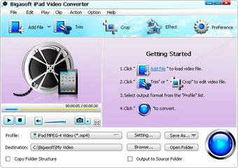 Image 0 for Bigasoft iPad Video Conve…