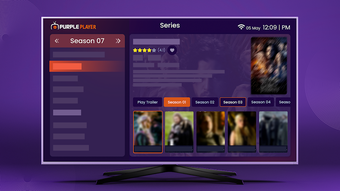 Image 0 for IPTV Easy Purple Player