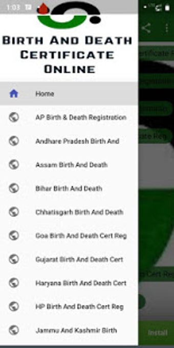 Image 0 for Birth And Death Certifica…