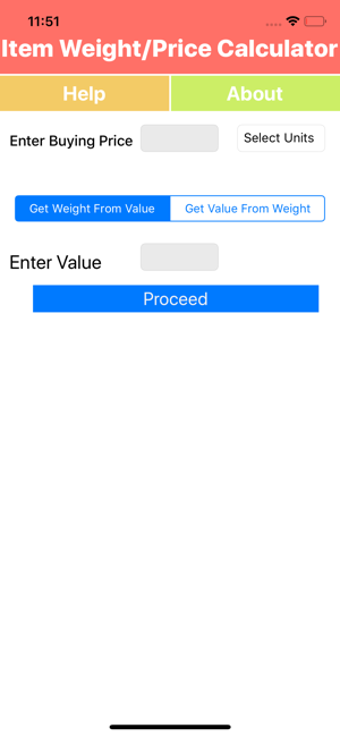 Image 2 for Item Weight/Price Calcula…