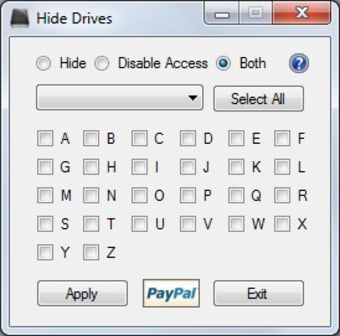 Image 0 for Hide Drives