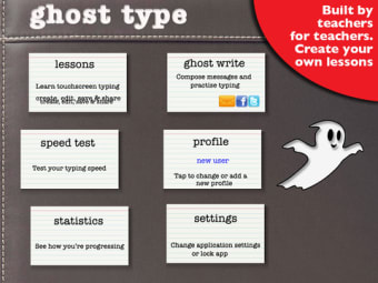 Image 0 for Ghost Type - a typing tut…