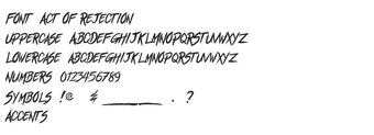 Image 0 for Act Of Rejection