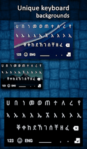 Imagen 1 para New Amharic Keyboard 2020…