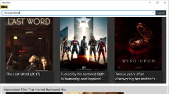 Imagen 0 para MovieDb Imdb for Windows …