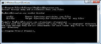 Imagen 0 para MSG Batch Extractor