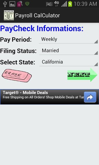 Imagen 2 para Accurate Paycheck Calcula…
