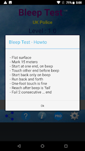 Imagen 0 para Bleep Test - UK Police