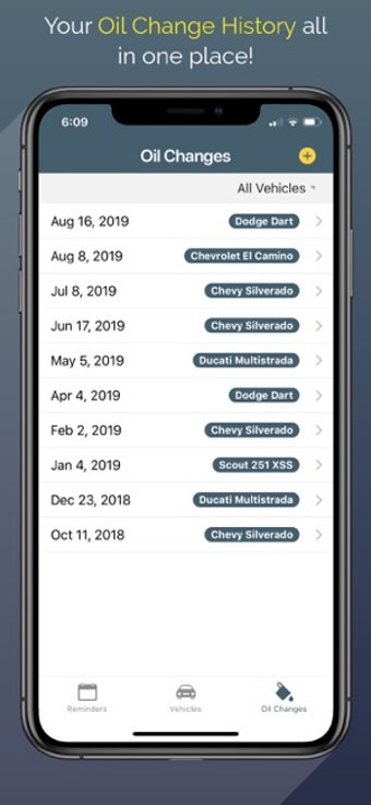 Image 1 for Oil Change App