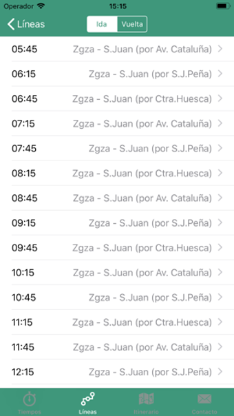 Image 2 for CTAZ-tiempos