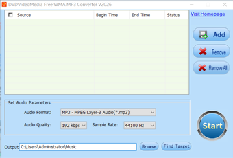 Imagen 0 para DVDVideoMedia Free WMA MP…