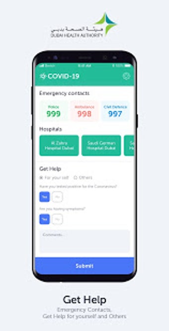 Image 0 for COVID19 - DXB Smart App