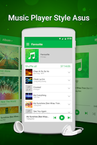 Imagen 2 para Music Player for Asus Zen…