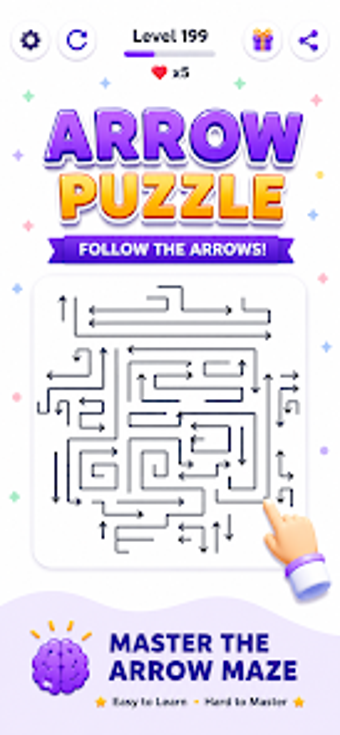 Image 0 for Arrow Puzzle: Ludo More G…