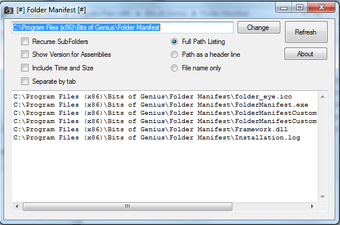 Image 0 for Folder Manifest