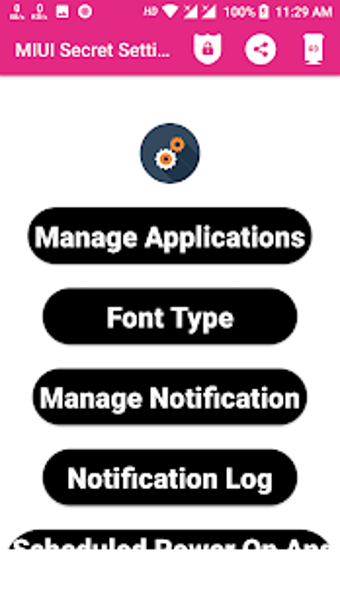 Image 0 for Secret Settings For MIUI