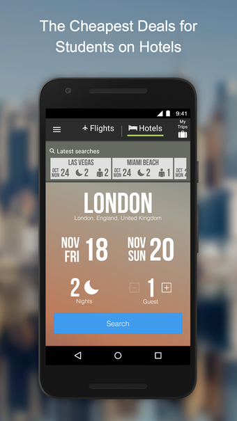 Imagen 2 para Flights by StudentUnivers…