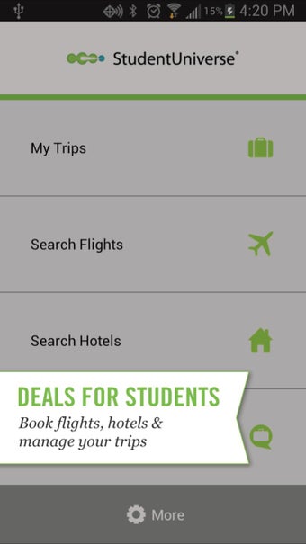 Imagen 1 para Flights by StudentUnivers…