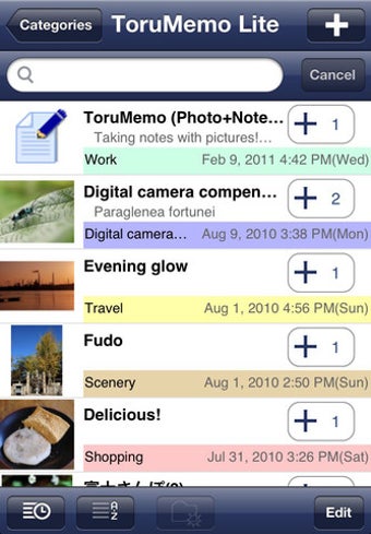 Imagen 0 para ToruMemo Lite(Photo+Note+…