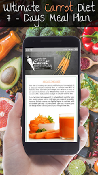 Image 0 for 7 Days Carrot Diet Plan