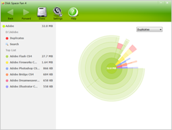 Imagen 1 para Disk Space Fan Pro