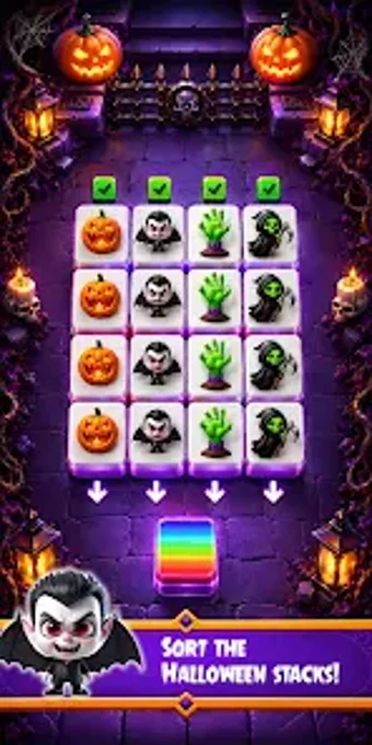 Image 0 for Halloween Stack Sort Puzz…