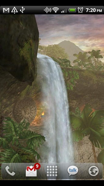 Image 1 for Jungle Waterfall LiveWall…