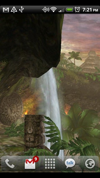 Image 0 for Jungle Waterfall LiveWall…