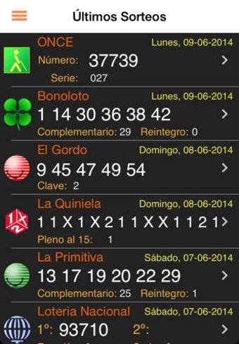 Image 0 for iLoterias Lite - Resultad…