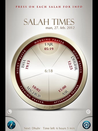 Image 6 for Salah Times & Compass Fre…