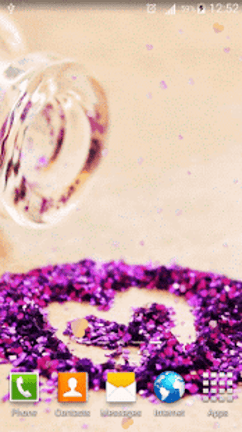 Image 3 for Glitter Heart Live Wallpa…
